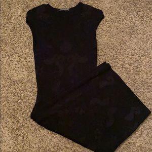 Alexander McQueen Black Dress